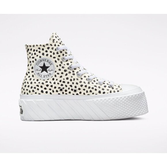 Converse Chuck Taylor All Star Lift 2X Platform Welcome To The Wild Women's Size - Picture 9 of 9